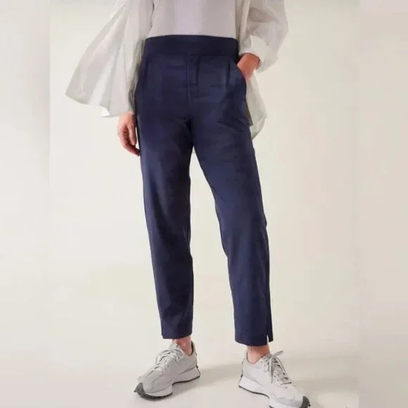 Athleta Brooklyn Ankle Camo Straight Leg Pants Size 18 - 26871 - Picture 2 of 13